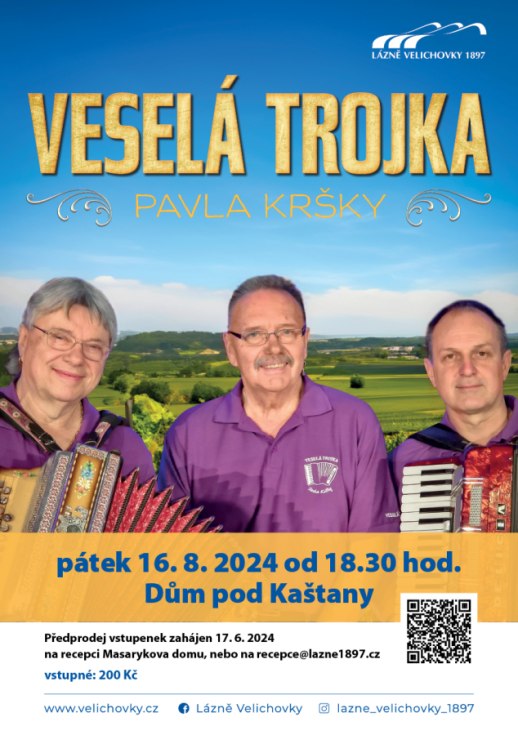 Veselá trojka ve Velichovkách